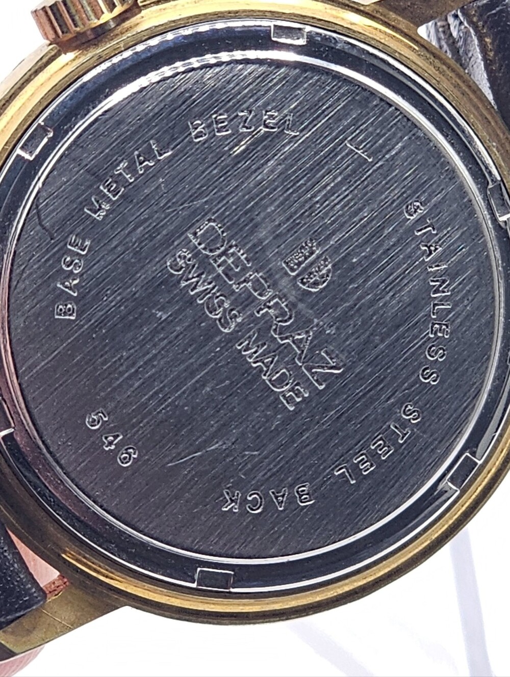 Vintage "THE GREATEST " MUHAMMAD ALI Depraz Watch Swiss Made Mechanical Working - Picture 7 of 7